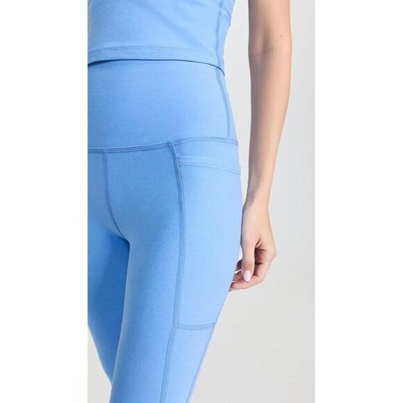 Beyond Yoga Spacedye Out Of Pocket High Waisted Midi Leggings Small Blue SD3452 - Picture 4 of 5